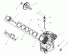 Toro 73561 (550) - 550 Garden Tractor, 2005 (250000001-250999999) Pièces détachées CRANKCASE ASSEMBLY KOHLER CH22S-66545