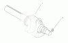Toro 73561 (550) - 550 Garden Tractor, 2005 (250000001-250999999) Pièces détachées CRANKSHAFT ASSEMBLY KOHLER CH22S-66545