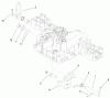 Toro 74573 (DH 200) - DH 200 Lawn Tractor, 2009 (290000481-290999999) Listas de piezas de repuesto y dibujos CONTROL SHAFT ASSEMBLY TRANSMISSION ASSEMBLY NO. 114-3155