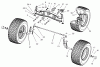 Toro 74590 (190-DH) - 190-DH Lawn Tractor, 2003 (230000001-230999999) Pièces détachées FRONT AXLE ASSEMBLY