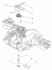 Toro 74596 (DH 220) - DH 220 Lawn Tractor, 2012 (SN 312000001-312999999) Pièces détachées BRAKE ASSEMBLY TRANSMISSION ASSEMBLY NO. 114-3155