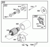 Toro 77102 (16-38G) - 16-38G Lawn Tractor, 2000 (200000001-200999999) Listas de piezas de repuesto y dibujos ENGINE BRIGGS & STRATTON MODEL 28Q777-0690-E1 #8