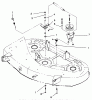 Toro 94-5393 - PTO Force Reduction Kit, 15-44HXL Tractor Listas de piezas de repuesto y dibujos BELLCRANK ASSEMBLY