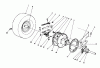 Toro 56133 (8-25) - 8-25 Rear Engine Rider, 1992 (2000001-2999999) Listas de piezas de repuesto y dibujos REAR AXLE ASSEMBLY