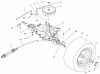 Toro 70089 (12-32) - 12-32 Rear Engine Rider, 2000 (000000001-000999999) Pièces détachées REAR AXLE ASSEMBLY