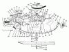 Toro 70142 (12-32) - 12-32 Rear Engine Rider, 1995 (59000001-59999999) Pièces détachées MOWER ASSEMBLY-RECYCLER