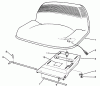 Toro 70142 (12-32) - 12-32 Rear Engine Rider, 1995 (59000001-59999999) Pièces détachées SEAT ASSEMBLY