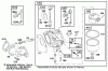 Toro 70171 (12-32) - 12-32 Rear Engine Rider, 2001 (210000001-210999999) Pièces détachées ENGINE BRIGGS & STRATTON MODEL 28M707-1182-E1 #4