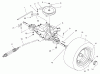 Toro 70171 (12-32) - 12-32 Rear Engine Rider, 2001 (210000001-210999999) Pièces détachées REAR AXLE ASSEMBLY
