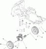 Toro 70186 (H132) - H132 Rear-Engine Riding Mower, 2009 (280899435-290999999) Listas de piezas de repuesto y dibujos HYDRO TRANSAXLE ASSEMBLY