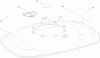 Toro 02600 - HoverPro 400 Mower, 2012 (SN 312000001-312999999) Pièces détachées DECAL ASSEMBLY