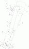Toro 02600 - HoverPro 400 Mower, 2012 (SN 312000001-312999999) Pièces détachées HANDLE ASSEMBLY