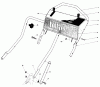 Toro 10500 - 21" Rear Bagging Lawnmower, 1981 (1000001-1999999) Pièces détachées HANDLE ASSEMBLY