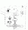 Toro 10502 - 21" Rear Bagging Lawnmower, 1981 (1000001-1999999) Pièces détachées BLADE BRAKE CLUTCH ASSEMBLY