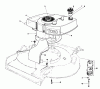 Toro 16165 - Lawnmower, 1980 (0000001-0999999) Pièces détachées ENGINE ASSEMBLY MODEL 16297