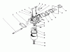 Toro 16212 - Lawnmower, 1990 (0000001-0999999) Pièces détachées CARBURETOR ASSEMBLY (MODEL NO. 47PK9)