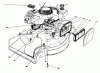 Toro 16212 - Lawnmower, 1990 (0000001-0999999) Pièces détachées ENGINE ASSEMBLY