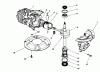 Toro 16212C - Lawnmower, 1987 (7000001-7999999) Pièces détachées CRANKSHAFT ASSEMBLY (MODEL NO. 47PG6)