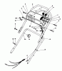 Toro 16212C - Lawnmower, 1987 (7000001-7999999) Pièces détachées HANDLE ASSEMBLY