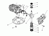 Toro 16212C - Lawnmower, 1988 (8000001-8999999) Pièces détachées CRANKSHAFT ASSEMBLY (MODEL NO. 47PH-7)