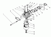 Toro 16212CG - Lawnmower, 1989 (9000001-9999999) Pièces détachées CARBURETOR ASSEMBLY (MODEL NO.47PJ8)