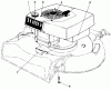 Toro 16300 - Lawnmower, 1982 (2000001-2999999) Pièces détachées ENGINE ASSEMBLY