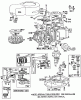 Toro 16310 - Lawnmower, 1982 (2000001-2999999) Pièces détachées ENGINE BRIGGS & STRATTON MODEL 93508-0195-01 ENGINE BRIGGS & STRATTON MODEL 92908-2053-01