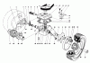 Toro 16320 - Lawnmower, 1981 (1000001-1999999) Pièces détachées GEAR BOX ASSEMBLY