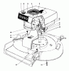 Toro 16320 - Lawnmower, 1982 (2000001-2999999) Pièces détachées ENGINE ASSEMBLY