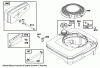 Toro 16400 - 21" Side Discharge Mower, 1994 (4900001-4999999) Pièces détachées ENGINE BRIGGS & STRATTON MODEL 122702-3171-01 #6