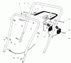 Toro 16401 - Side Discharge Mower, 1994 (4900001-4999999) Pièces détachées HANDLE ASSEMBLY