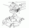 Toro 16410 - Lawnmower, 1993 (3900001-3999999) Pièces détachées ENGINE ASSEMBLY