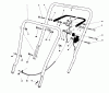 Toro 16575C - Lawnmower, 1989 (9000001-9999999) Pièces détachées HANDLE ASSEMBLY