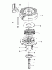 Toro 16576 - Lawnmower, 1990 (0000001-0999999) Pièces détachées REWIND STARTER NO. 590621