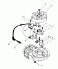 Toro 16580 - Lawnmower, 1983 (3000001-3999999) Pièces détachées FLYWHEEL & MAGNETO ASSEMBLY