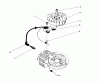 Toro 16585 - Lawnmower, 1985 (5000001-5999999) Pièces détachées FLYWHEEL & MAGNETO ASSEMBLY