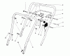 Toro 16585 - Lawnmower, 1985 (5000001-5999999) Pièces détachées HANDLE ASSEMBLY