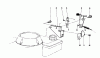 Toro 16585C - Lawnmower, 1989 (9000001-9999999) Pièces détachées BRAKE ASSEMBLY