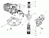 Toro 16585 - Lawnmower, 1991 (1000001-1999999) Pièces détachées CRANK SHAFT ASSEMBLY (MODEL NO. 47PL0-1)