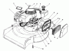 Toro 16585 - Lawnmower, 1991 (1000001-1999999) Pièces détachées ENGINE ASSEMBLY