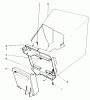 Toro 16756 - Lawnmower, 1978 (8000001-8999999) Pièces détachées GRASS BAG ASSEMBLY