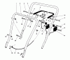 Toro 16775 - Lawnmower, 1984 (4000001-4999999) Pièces détachées HANDLE ASSEMBLY