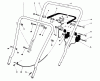 Toro 16775 - Lawnmower, 1989 (9000001-9999999) Pièces détachées HANDLE ASSEMBLY