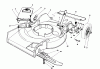 Toro 16775 - Lawnmower, 1989 (9000001-9999999) Pièces détachées HOUSING ASSEMBLY