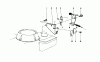 Toro 16785 - Lawnmower, 1986 (6000001-6999999) Pièces détachées BRAKE ASSEMBLY (USED ON UNITS WITH SERIAL NO. 6004102 & UP)