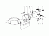 Toro 16785 - Lawnmower, 1988 (8007012-8999999) Pièces détachées BRAKE ASSEMBLY