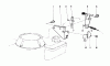 Toro 16785 - Lawnmower, 1989 (9000001-9999999) Pièces détachées BRAKE ASSEMBLY