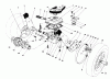 Toro 16785 - Lawnmower, 1989 (9000001-9999999) Pièces détachées GEAR CASE ASSEMBLY