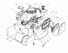 Toro 16785 - Lawnmower, 1990 (0000001-0999999) Pièces détachées ENGINE ASSEMBLY