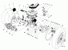 Toro 16785 - Lawnmower, 1990 (0000001-0999999) Pièces détachées GEAR CASE ASSEMBLY